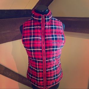 Plaid Vest